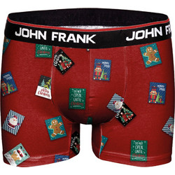 John Frank Ανδρικό Μποξεράκι Μπορντό JFBD06