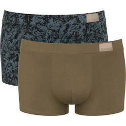 Sloggi Go Natural Ανδρικά Μποξεράκια Σετ 2Pack Χακί 10216218-M022 SH