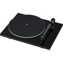 Pro-Ject T1 EVO Πικάπ με Προενίσχυση Piano Black + Ortofon OM10e