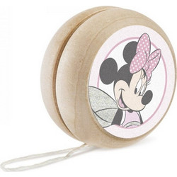 Parisis Μπομπονιέρα Βάπτισης Γιο Γιο Minnie Mouse Νεράιδα από Ξύλο