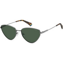 Polaroid Eyewear PLD6234/S/X ASR/UC Γυναικεία Γυαλιά Ηλίου Πολυγωνικά Μεταλλικά Ασημί με Μαύρο Φακό