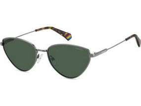 Polaroid Eyewear PLD6234/S/X ASR/UC Γυναικεία Γυαλιά Ηλίου Πολυγωνικά Μεταλλικά Ασημί με Μαύρο Φακό