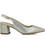 Menbur Γόβες Slingback με Χοντρό Χαμηλό Τακούνι & Στρας Χρυσές 25208