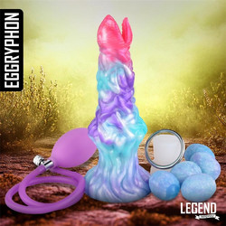 Legend Eggryphon Ovipositor Dildo με Βεντούζα 20.3cm Πολύχρωμο