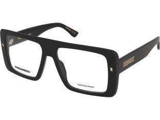 Dsquared2 D20167G 807 Ανδρικός Σκελετός Γυαλιών Οράσεως Κοκάλινος Μαύρος
