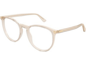 Gucci GG0027O 009 Γυναικείος Σκελετός Γυαλιών Οράσεως Κοκάλινος Άσπρος