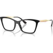 Vogue VO5624 W44 Γυναικείος Σκελετός Γυαλιών Οράσεως Κοκάλινος Μεταλλικός Χρυσός Μαύρος