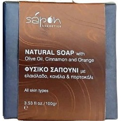 Sapon Orange 7 Cinnamon Χειροποίητο Σαπούνι 100gr