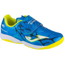 Joma Super Copa 2504 IN SCJS2504INV Παιδικά Ποδοσφαιρικά Παπούτσια Σάλας Μπλε Κίτρινα