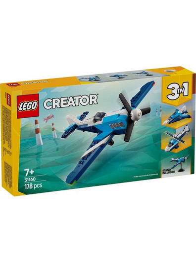 Lego Creator 3-in-1 Aircraft: Race Plane για 7+ Ετών 31160