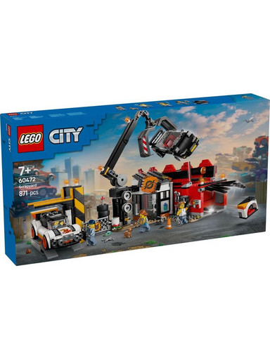Lego City Scrapyard with Cars για 7+ Ετών 60472