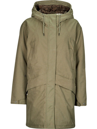 Volcom Γυναικείο Μπουφάν Χειμωνιάτικο Softshell Μακρύ Χακί B1732400-WMS