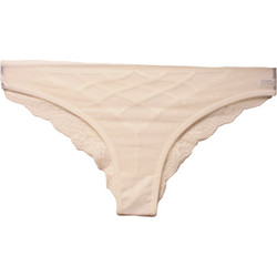 Cottonhill Γυναικείο Slip με Δαντέλα Μπεζ CH0110