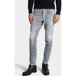 Dsquared2 Ανδρικό Τζιν Παντελόνι Ελαστικό Slim Εφαρμογή Γκρι S74LB1656S30260-852