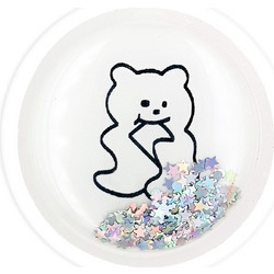 Sonique Pop Socket Liquid Cartoon White Bear