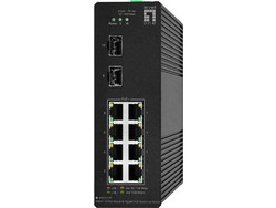 LevelOne IGS-2110P Unmanaged L2 Switch με 8 Θύρες Ethernet 1000Mbps και 2 SFP θύρες