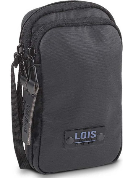 Lois Ανδρική Τσάντα Ώμου / Χιαστί Μαύρη 317217-01