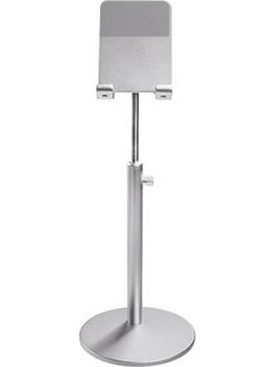 Neomounts DS10-200SL1 Βάση Κινητού Δαπέδου Ασημί