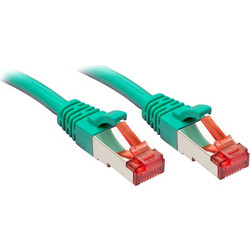 Lindy S/FTP Cat.6 Καλώδιο Δικτύου Ethernet 7.5m Green 47752