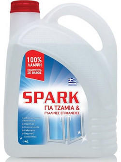 Spark Τζαμιών Λευκό 4lt