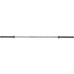 HMS GO900 Ίσια Μπάρα Ολυμπιακού Τύπου 20kg Φ50mm 220cm με Κολάρα Δαχτυλίδια