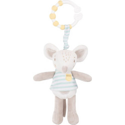 KikkaBoo Joyful Mice Υφασμάτινη Κουδουνίστρα για Νεογέννητα 31201010374