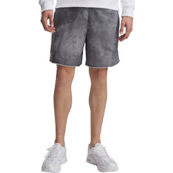 Under Armour Rival Terry AOP8 Αθλητική Ανδρική Βερμούδα Ανθρακί 1390146-025