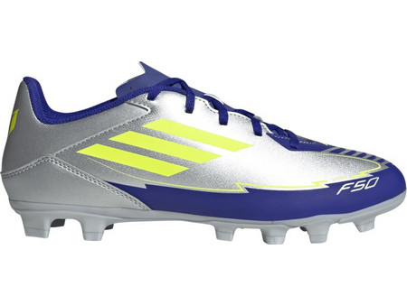 Adidas Messi F50 club FG/MG IH0916 Ποδοσφαιρικά Παπούτσια με Τάπες Ασημί Navy Μπλε