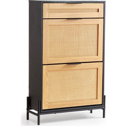 Vevor Παπουτσοθήκη Rattan M25.47xΠ10.35xY40.47cm FCTBXJ2C1XC2W8YCYV0