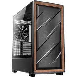 Antec Flux Black Midi Tower Κουτί Υπολογιστή με Πλαϊνό Παράθυρο