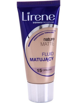 Lirene Nature Matte 15 Tanned Liquid Make Up 30ml