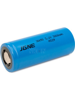 JGNE LiFePO4 26650 3000mAh 1τμχ