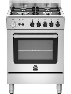 La Germania PRM6640GXT (GN) Κουζίνα Αερίου 56lt με Εστίες Αερίου 60cm