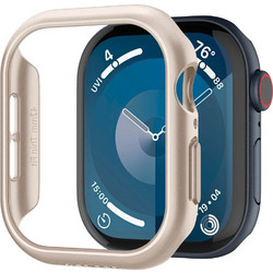 Spigen Thin Fit Πλαστική Θήκη για Apple Watch 10 42mm Μπεζ