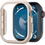 Spigen Thin Fit Πλαστική Θήκη για Apple Watch 10 42mm Μπεζ