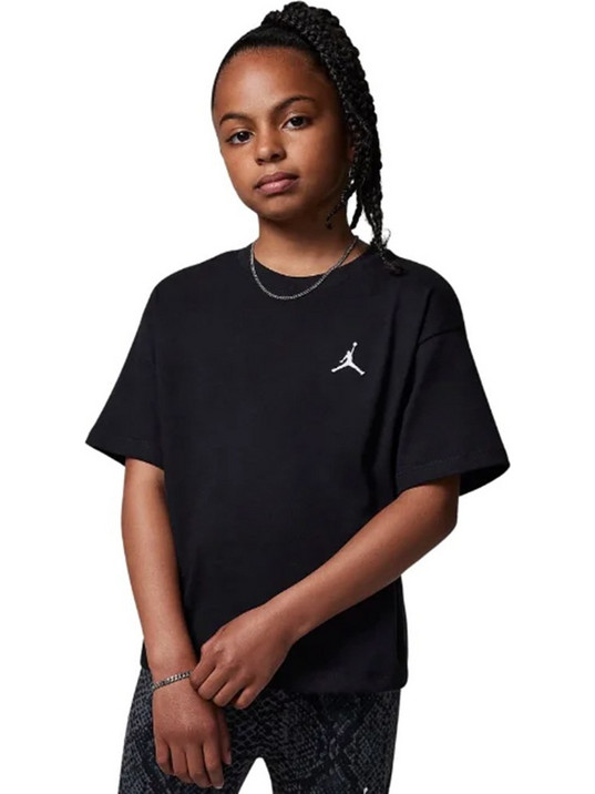 Jordan Παιδικό T-Shirt Κοντομάνικο Μαύρο 45D311-023