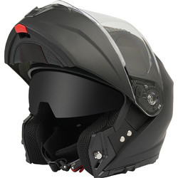 SPD 966 Matt Black Κράνος Μηχανής Flip-Up 1600gr