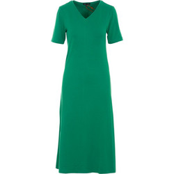 Superdry Midi Καλοκαιρινό Καθημερινό Φόρεμα Πράσινο W8011858A-GBY