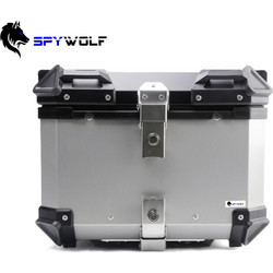 Spywolf Space-S Silver Μπαγκαζιέρα Μηχανής Αλουμινίου 45lt