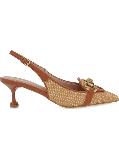 Exe Γόβες Slingback με Λεπτό Ψηλό Τακούνι Ταμπά U485L38149I2