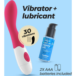 Crushious Twiglie Vibrator Δονητής G-Spot 18.2cm Ροζ + Lubricant