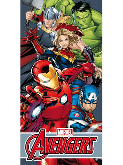 Borea Marvel Avengers Παιδική Πετσέτα Θαλάσσης Microfiber 70x140cm