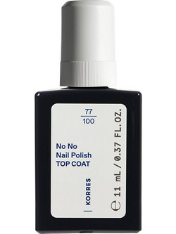 Korres No No Top Coat Βερνίκι Νυχιών 11ml