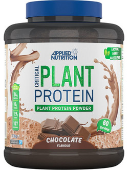 Applied Nutrition Critical Plant Strawberry Φυτική Πρωτεΐνη Γράμμωσης Χωρίς Λακτόζη 1.8kg