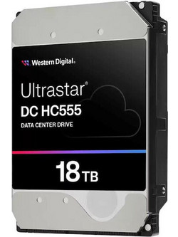 Western Digital Ultrastar DC HC555 18TB HDD Σκληρός Δίσκος 3.5" SAS 7200rpm με 512MB Cache 0B47747