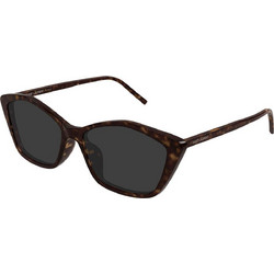 Saint Laurent SL775 002 Γυναικεία Γυαλιά Ηλίου Πολυγωνικά Κοκάλινα Ταρταρούγα με Μαύρο Φακό
