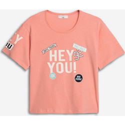 Funky Παιδικό T-Shirt Κοντομάνικο Κοραλί 125-505103-1