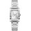 DKNY Westside Glitz Γυναικείο Ρολόι με Ασημί Μεταλλικό Μπρασελέ DK1L008M0045