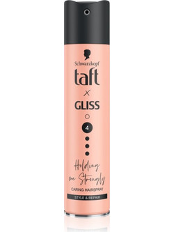 Schwarzkopf Taft x Gliss Λακ Μαλλιών Δυνατό Κράτημα 250ml