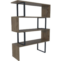 Hanah Home Adriana Βιβλιοθήκη 91.5x29.5x124.5cm 875ZNA3624